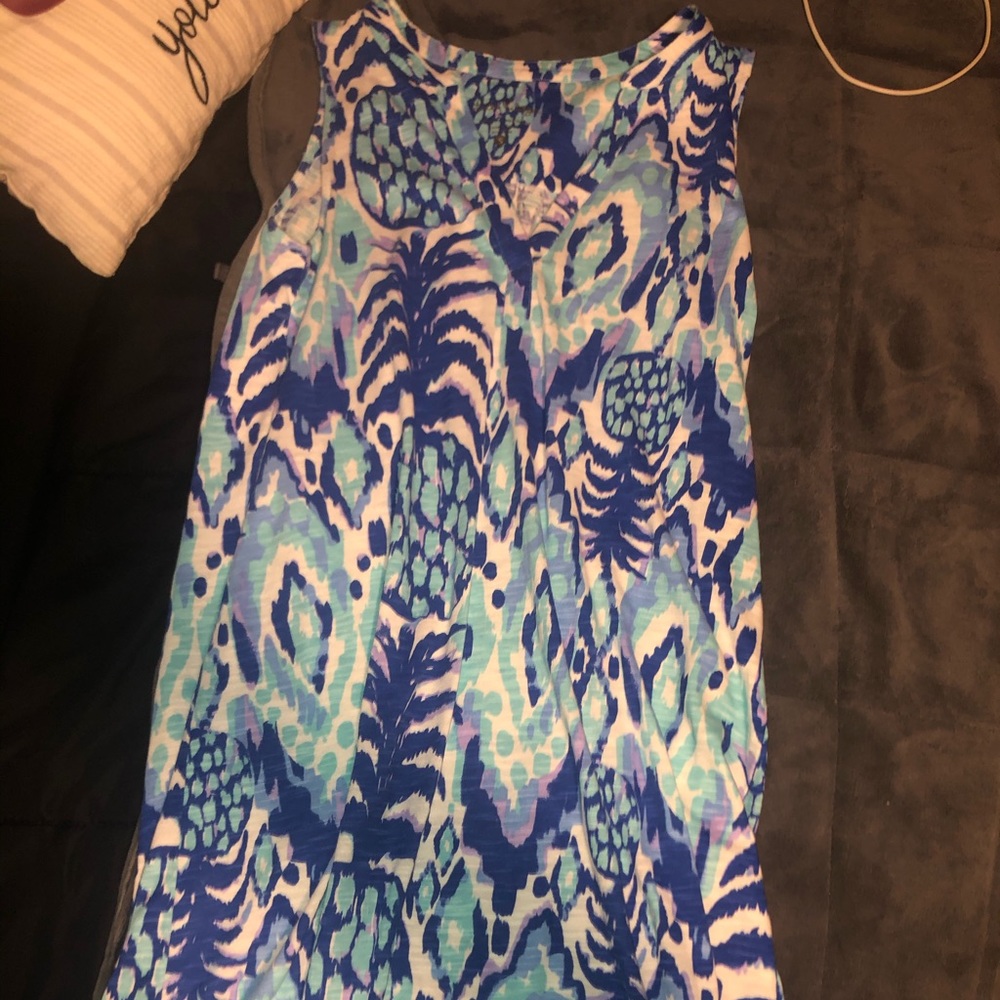 Lilly Pulitzer blue dress